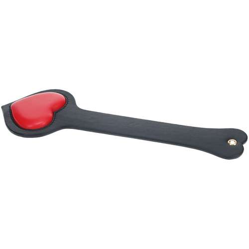 OUCH! Milan Collection - Paddle Black/Red Heart Paddle