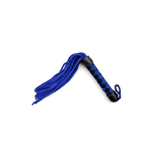 15" LEATHER FLOGGER BLUE