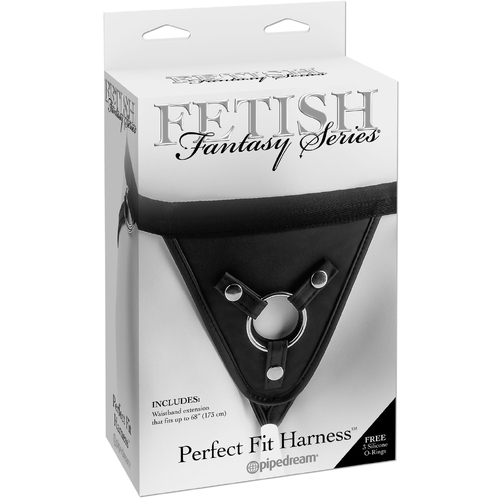 Perfect Fit Harness Black