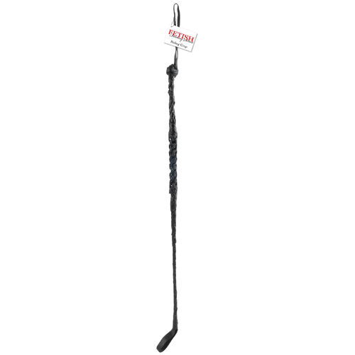 Riding Crop Black Leather