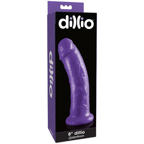 8" Purple Dildo