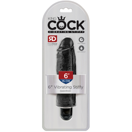 6" Vibrating Stiffy Cock