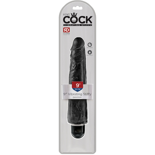 9" Vibrating Stiffy Cock