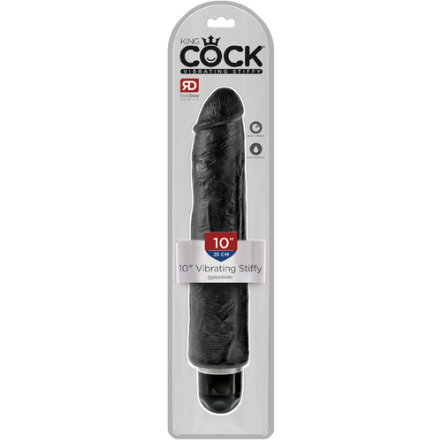 10" Vibrating Stiffy Cock