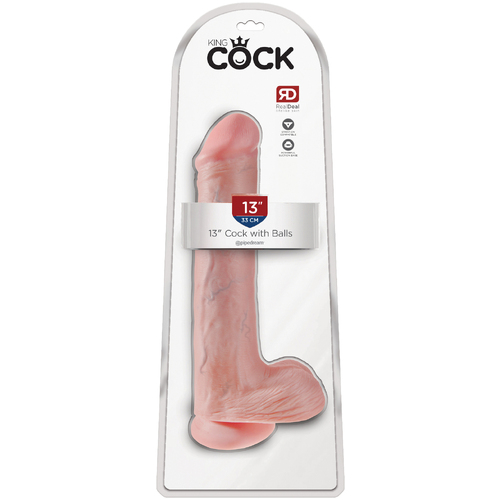 13" Cock + Balls