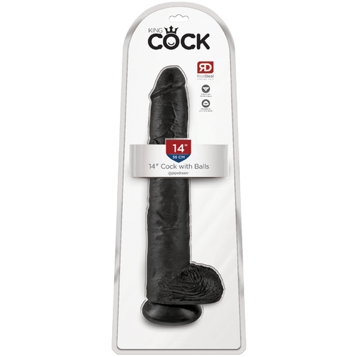 14" Cock + Balls