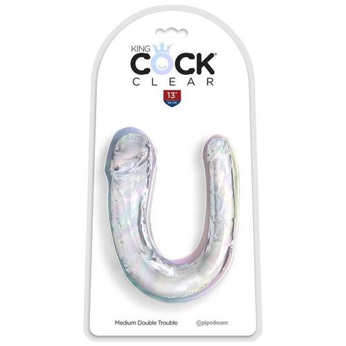 King Cock Clear Medium Double Trouble