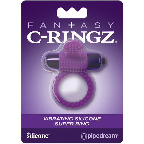 Super Silicone Vibrating Cock Ring