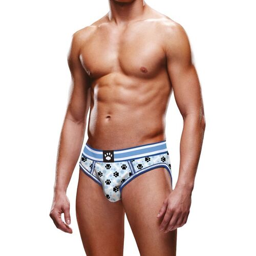 Prowler Blue Paw Open Back Brief M