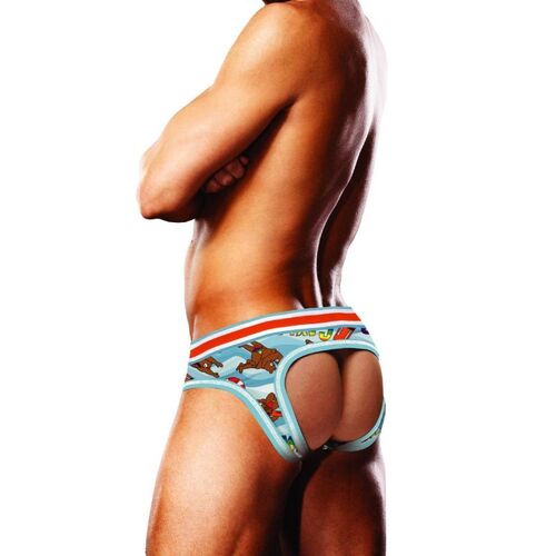 Prowler Gaywatch Bears Open Back Brief L