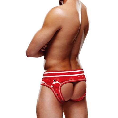 Prowler Reindeer Open Back Brief XL