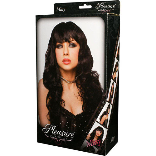 PLEASURE WIGS Missy - Black Black Wig