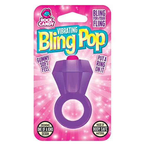 Purple Vibrating Cock Ring