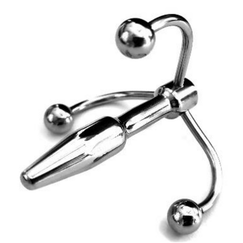 Stainless Steel Crown Penis Plug