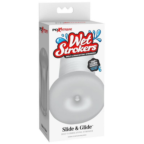 Slide & Glide Wet Textured Stroker