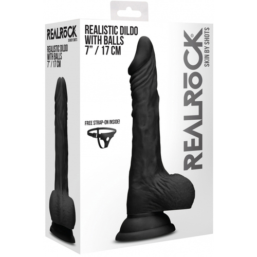 7" Realistic Cock + Balls