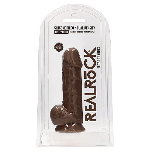 8.5" Silicone Cock + Balls