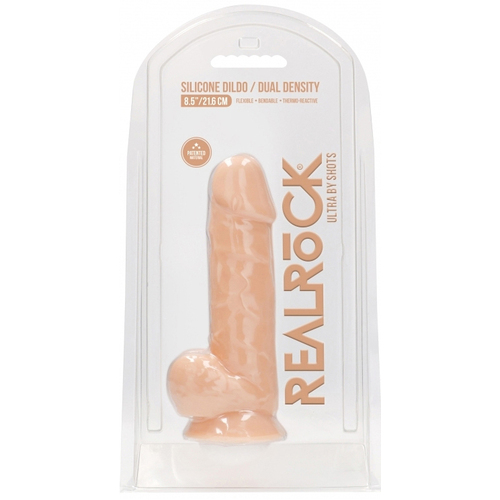 8.5" Silicone Cock + Balls