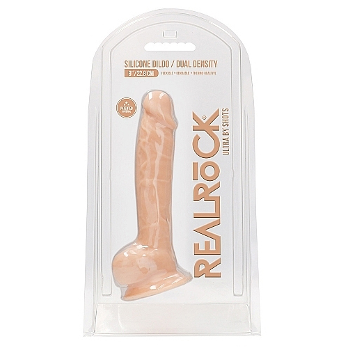 9" Silicone Cock + Balls