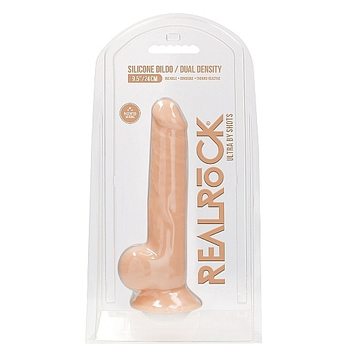 9.5" Silicone Cock + Balls