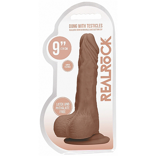 9" Realistic Cock + Balls