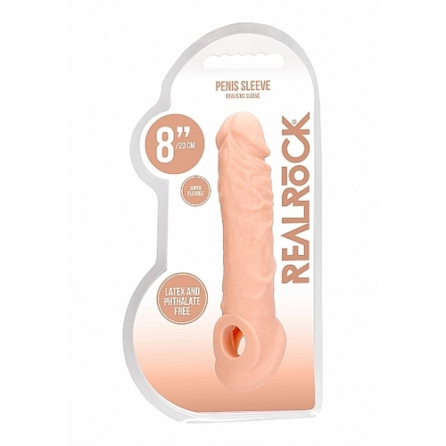 8" Realistic Penis Sleeve