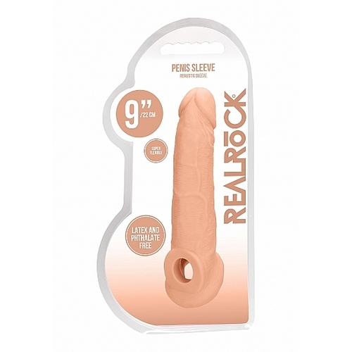 9" Realistic Penis Sleeve