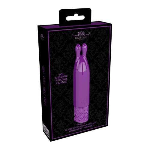 Twinkle - Rechargeable Silicone Bullet - Purple