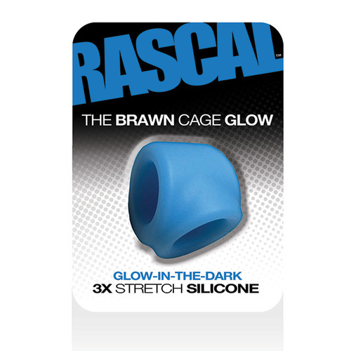 The Brawn Cage Glow Blue  Blue