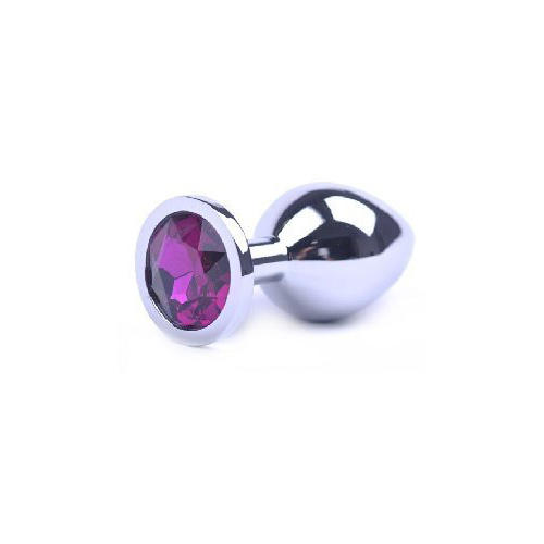 Metal Purple Butt Plug