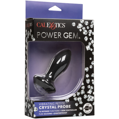 Vibrating Power Gem Butt Plug