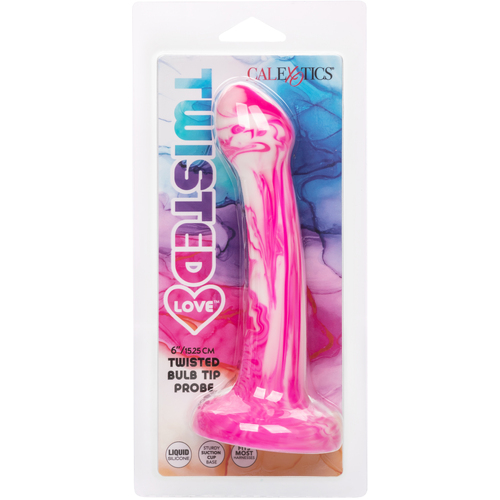 Twisted Love Twisted Bulb Tip Probe - Pink