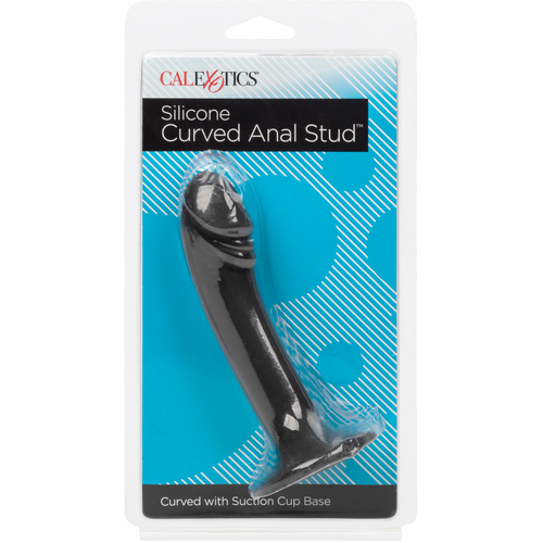 Silicone Curved Anal Stud 5.5"