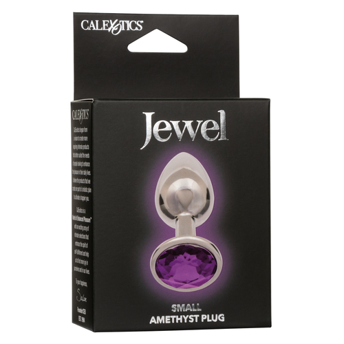 Jewel Small Amethyst Plug