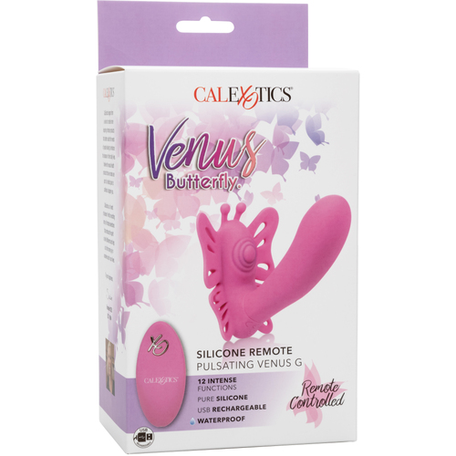 Venus Butterfly Silicone Remote Pulsating Venus G