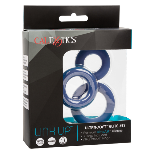 Ultra-Soft Elite Cock Rings x3