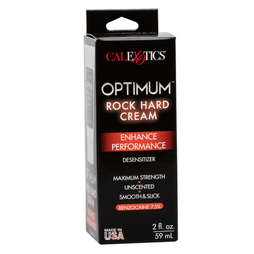 Optimum Rock Hard Cream Male Desensitiser Cream - 59 ml (2 oz) Tube