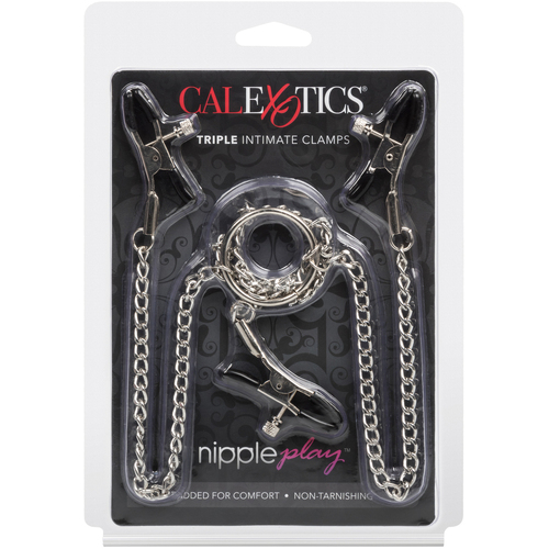 Triple Clit + Nipple Clamps