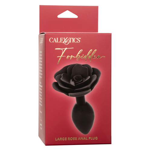 Forbidden Large Rose Anal Plug