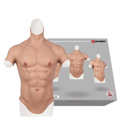 Ultra Realistic Muscle Suit Men L