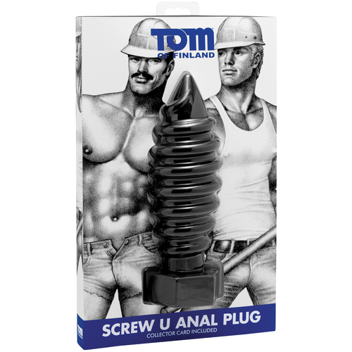 Screw U Butt Plug