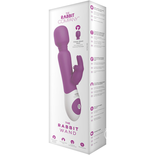 8" The Wand Rabbit Vibrator