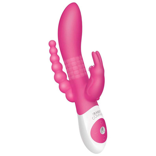 The Beaded DP Rabbit Vibrator