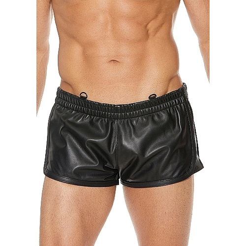 Versatile Leather Shorts S/M