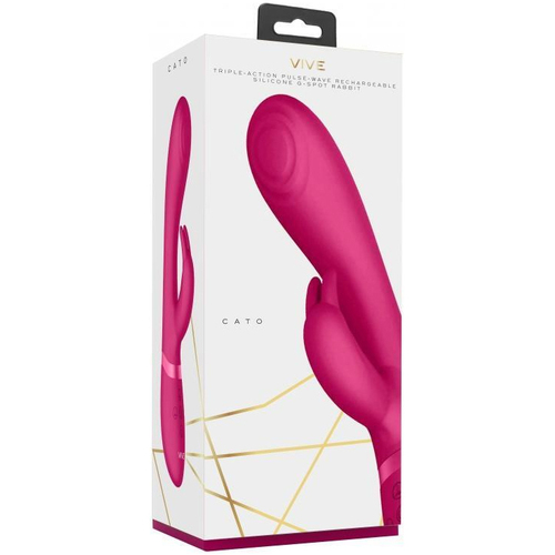 8.6" Cato Pulse Rabbit Vibrator