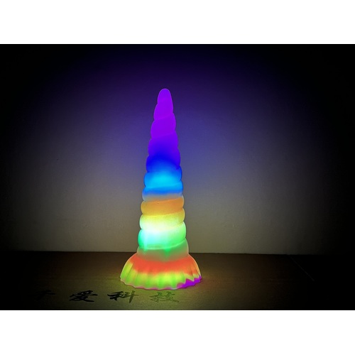 7" Glowing Unicorn Cock