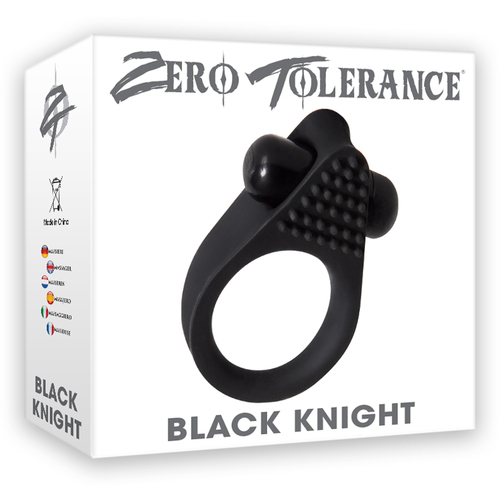 Black Knight Vibrating Cock Ring